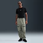 Nike Tech Woven Cargo Pants ナイキ カーゴパンツ M Nike】 Tech Men's Woven Cargo Pants Black (Nike/カーゴパンツ